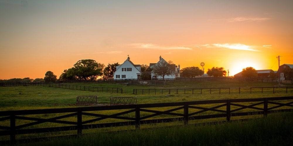 Sunset,Of,The,Ranch,In,Texas sunset ranch fence