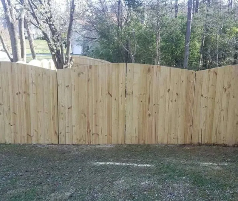 Wood Privacy Fence - Kernersville, NC